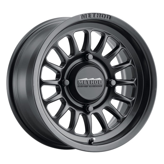 Method Mr411 14x7 4+3/+13mm Offset 4x156 132mm CB Matte Black Wheel
