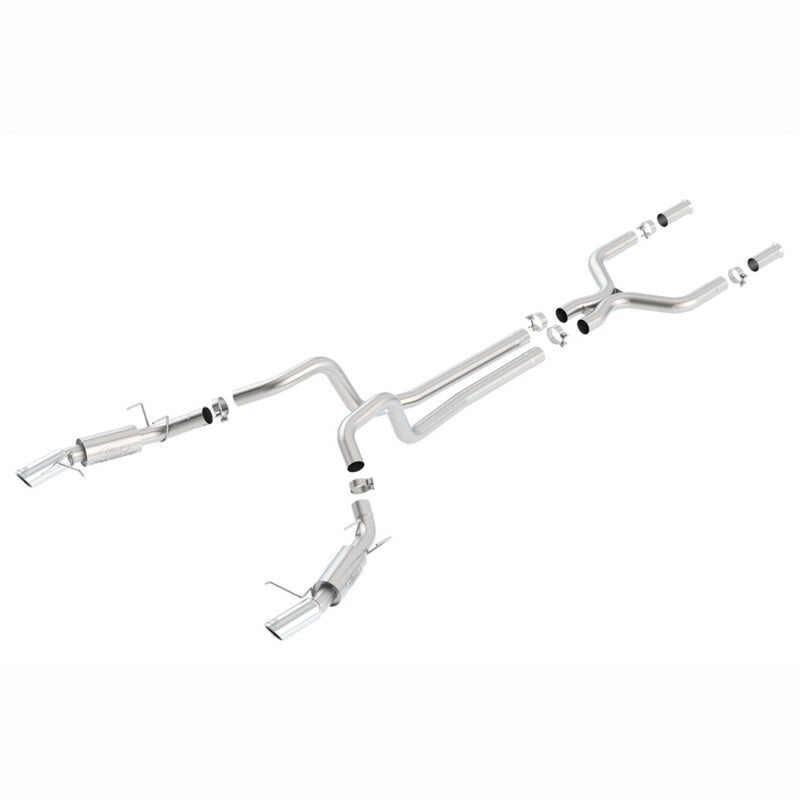 Ford Racing 2011-14 Mustang GT & 2011-12 GT500 3-inch Exhaust System - Mammoth Racing -
