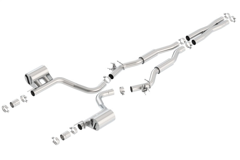 Borla 15-16 Challenger SRT Hellcat S-Type Single Split Rear Exit Exhaust - My Store