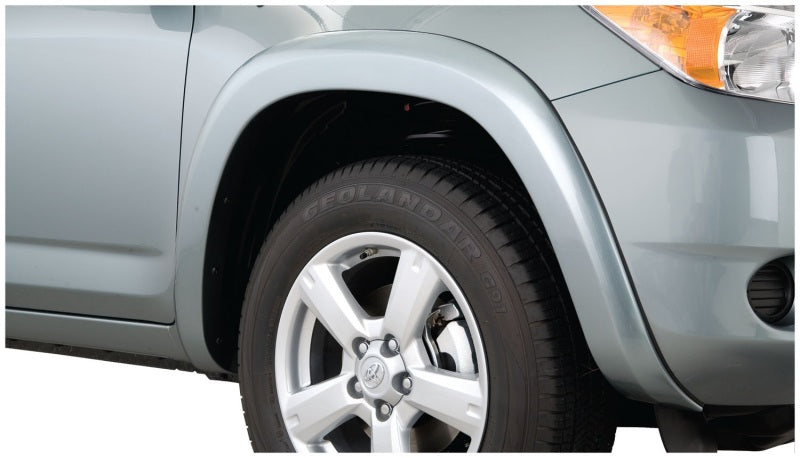 Bushwacker 06-08 Toyota Rav4 Base OE Style Flares 2pc Base Only - Black - My Store