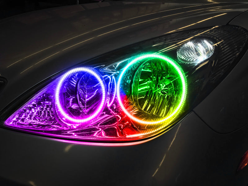Oracle Lexus ES 300 02-04 Halo Kit - ColorSHIFT w/ Simple Controller - Mammoth Racing -