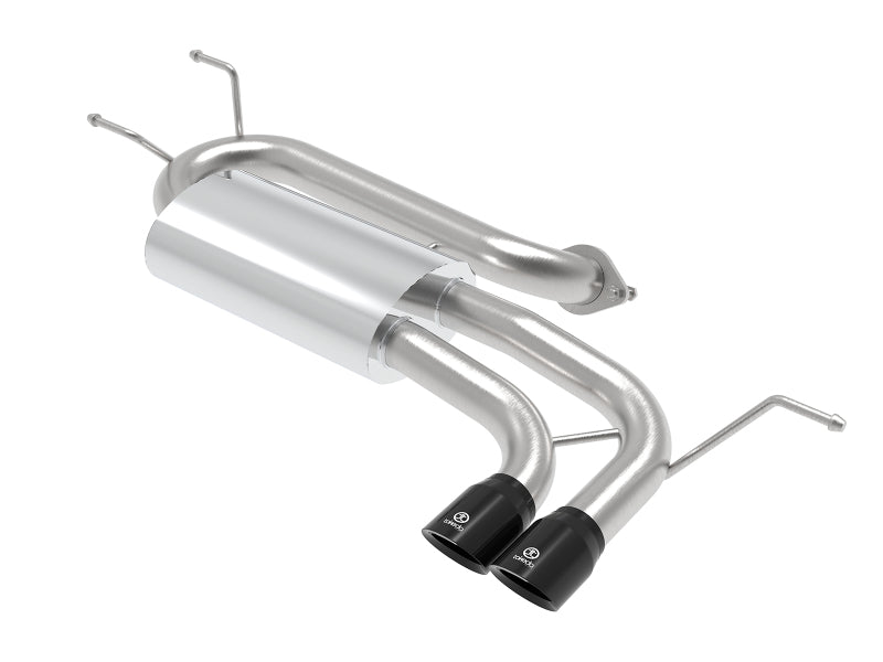 aFe Takeda 2-1/2in 304 SS Axle-Back Exhaust w/ Black Tip 16-19 Mazda Miata L4 2.0L - Mammoth Racing -