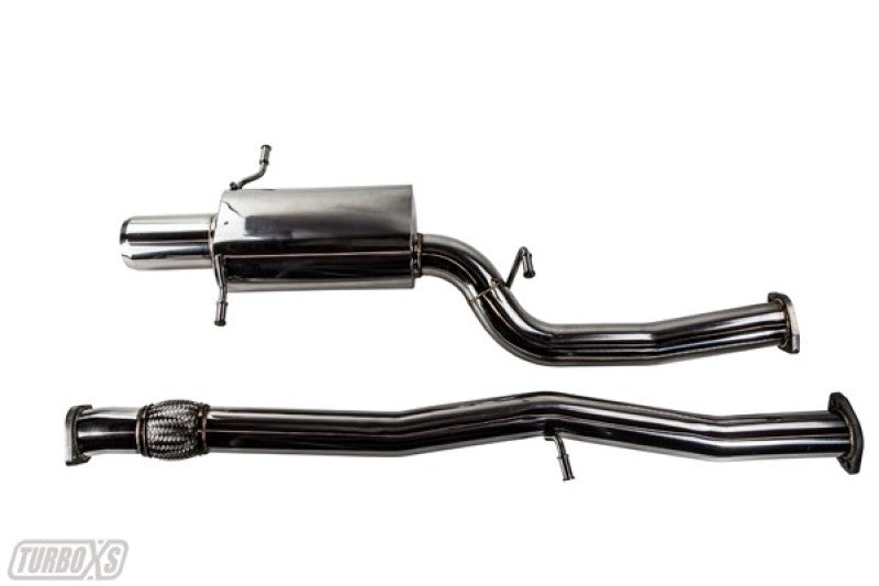 Turbo XS 02-07 WRX-STi Catback Exhaust Polished Tips - Mammoth Racing -