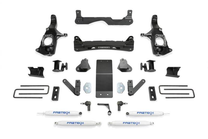 Fabtech 11-19 GM 2500hd 2wd/4wd 4in Basic Sys w/Perf Shks - My Store