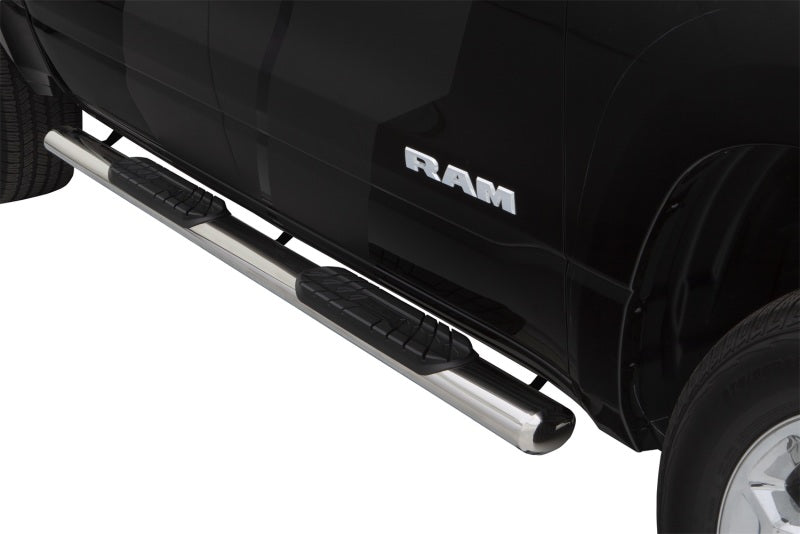 Lund 10-17 Dodge Ram 2500 Crew Cab 4in. Oval Straight SS Nerf Bars - Polished - My Store