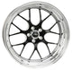 Weld S77 20x8 / 5x4.5 BP / 5.3in. BS Black Wheel (High Pad) - Non-Beadlock - Mammoth Racing -