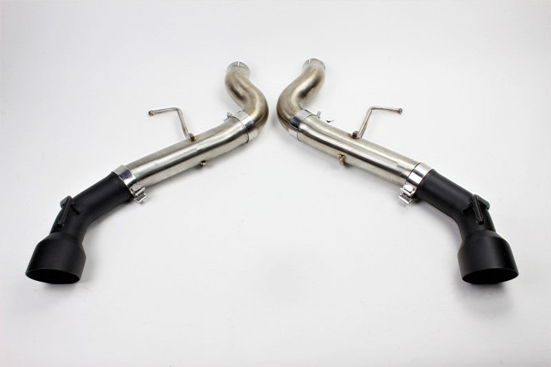 Mishimoto 2016+ Chevrolet Camaro SS Dual-Tip Race Axle-Back Exhaust w/ Black Tips - Mammoth Racing -