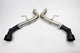 Mishimoto 2016+ Chevrolet Camaro SS Dual-Tip Race Axle-Back Exhaust w/ Black Tips - Mammoth Racing -