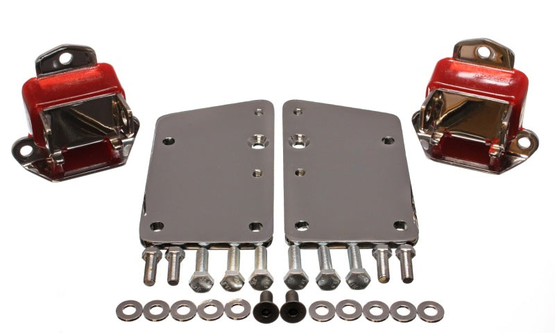 Energy Suspension Ls Conversion Mtr Mount Set - Red - Mammoth Racing -