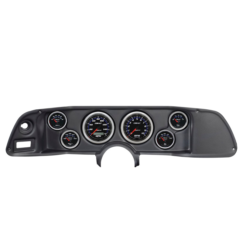 Autometer Cobalt 70-78 Camaro Dash Kit 6pc Tach / MPH / Fuel / Oil / Wtmp / Volt - My Store