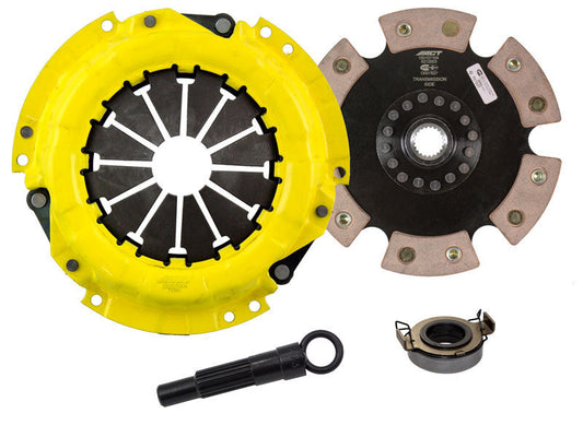 ACT 1991 Geo Prizm HD/Race Rigid 6 Pad Clutch Kit - Mammoth Racing -