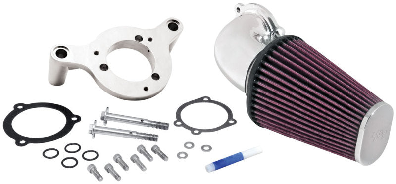 K&N 01-14 Harley Davidson Softail/DYNA FL Performance Intake Kit - Mammoth Racing -