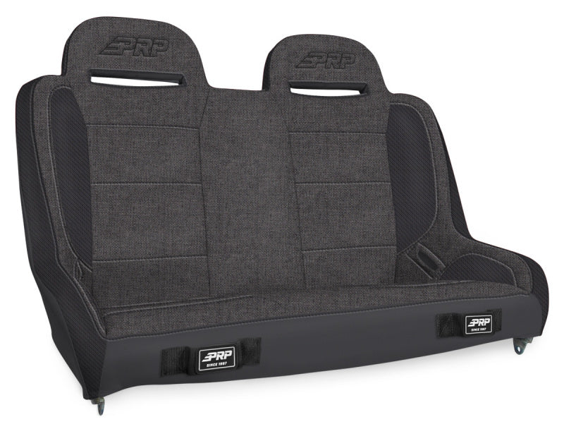 PRP Jeep Wrangler Jku/jlu Elite Series Rear Bench- Grey - Mammoth Racing -