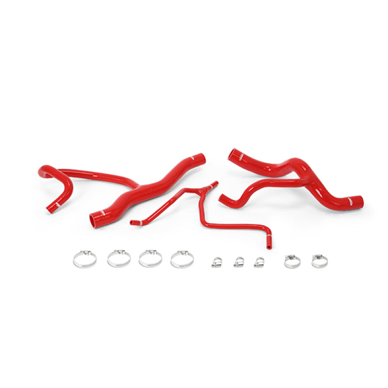Mishimoto 2016+ Chevrolet Camaro 2.0T w/HD Cooling Package Silicone Radiator Hose Kit - Red - Mammoth Racing -