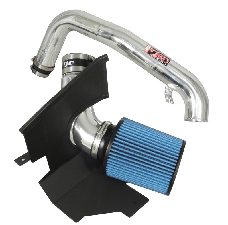 Injen 13-14 Ford Focus ST 2.0L (t) 4cyl Polished Short Ram Intake w/MR Tech & Heat Shield - Mammoth Racing -