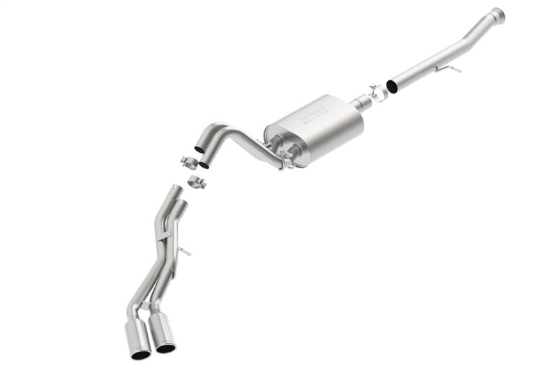 Borla 15-16 Cadillac Escalade ESV/Yukon Denali XL 6.2L V8 AT Split Side Ext SS S-Type CB Exhaust - My Store