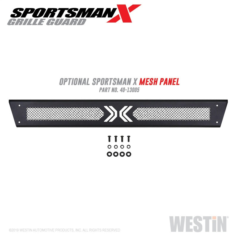 Westin 12-20 Nissan Frontier Sportsman X Grille Guard - Textured Black - Mammoth Racing -