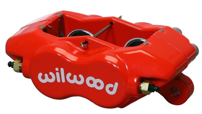 Wilwood Caliper-Forged DynaliteI-Red 1.75in Pistons .81in Disc - Mammoth Racing -