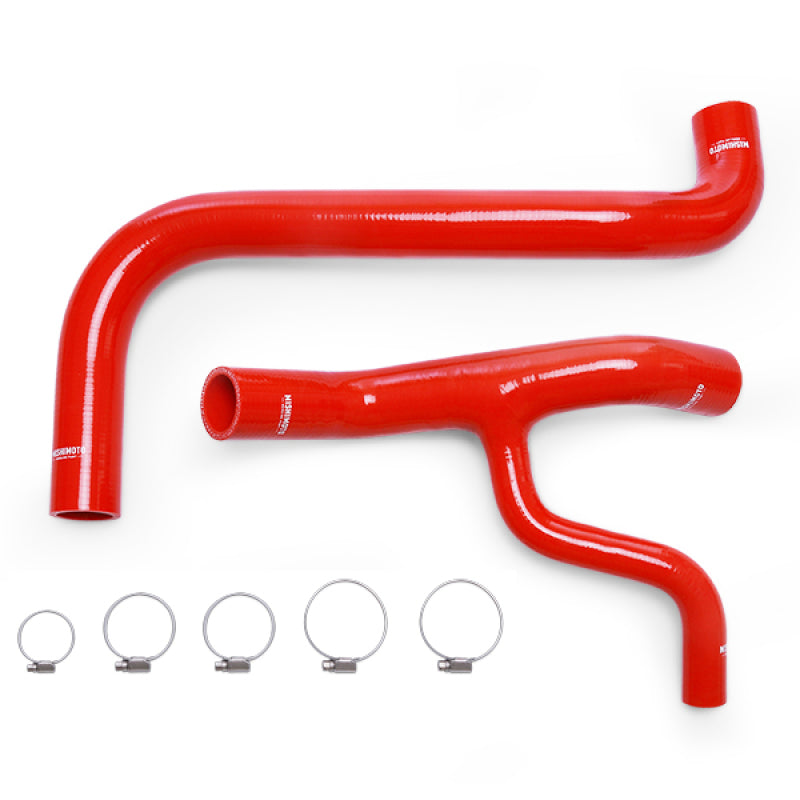 Mishimoto 98-04 Ford F-150 4.6L Red Silicone Radiator Hose Kit - Mammoth Racing -