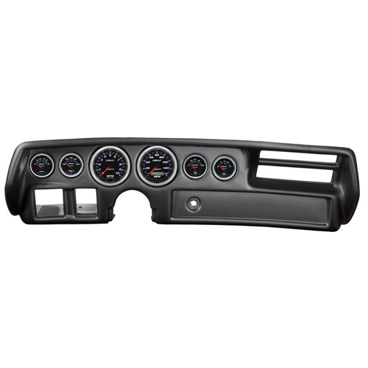 Autometer Cobalt 70-72 Chevelle/ El Camino/ Malibu Dash Kit 6pc Tach/ Mph/ Fuel/ Oil/ Wtmp/ Volt - My Store