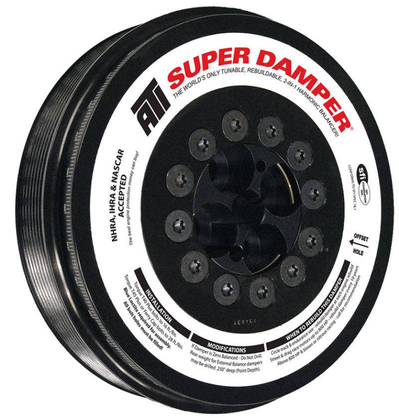 ATI Damper - 7.98in - Steel - 8 Grv - Cummins - 2003-07.5 - 5.9L - 3 Ring Hvy - Diesel - My Store