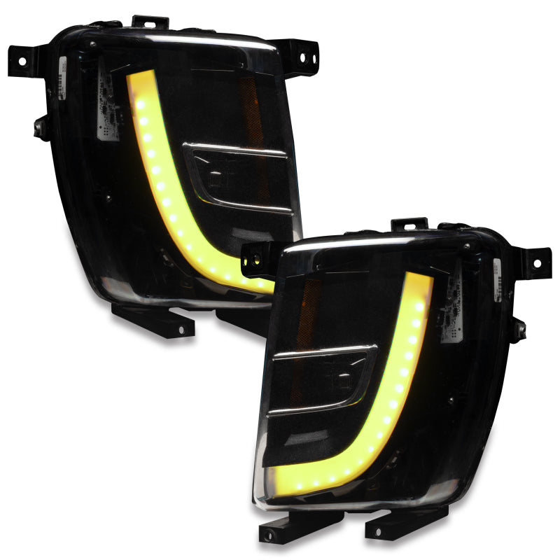 ORACLE Lighting 16-21 Tesla Model X Dynamic ColorSHIFT Headlight & Fog Light DRL Upgrade Kit - Mammoth Racing -