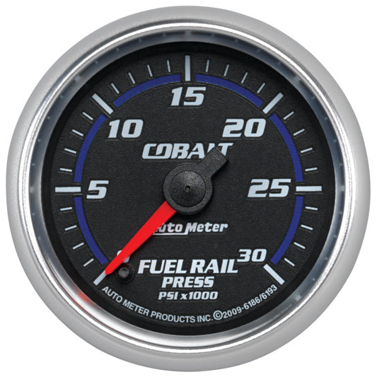 Autometer Cobalt 52mm 0-30,000 PSI F/S Electronic Diesel Fuel Rail Pressure Gauge (Cummins 5.9l) - My Store
