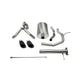 Corsa 03-06 Chevrolet SSR 5.3L V8 3in Cat-Back Dual Rear w Single 4in Black Pro-Series Tips - Mammoth Racing -