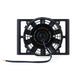 Mishimoto Universal 10in. Heavy-Duty Oil Cooler Fan Shroud - Micro Wrinkle Black - Mammoth Racing -