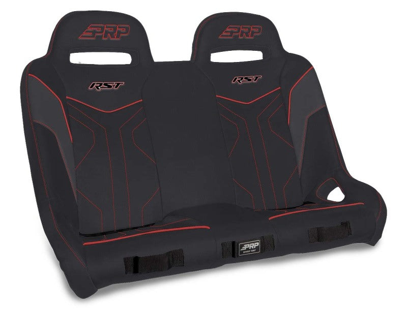PRP Polaris RZR XP4 1000/xp4 Turbo/XP4 Turbo S RST Rear Suspension Bench- Black/Red - Mammoth Racing -