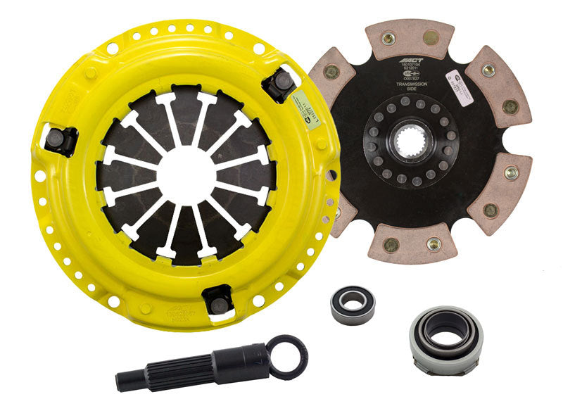 ACT 1988 Honda Civic XT/Race Rigid 6 Pad Clutch Kit - My Store