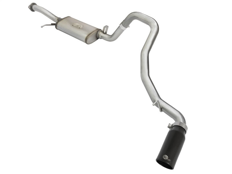 aFe MACHForce XP 2-1/2in SS-304 Cat-Back Exhausts w/ Black Tip 02-16 Nissan Patrol (Y61) I6-4.8L - Mammoth Racing -