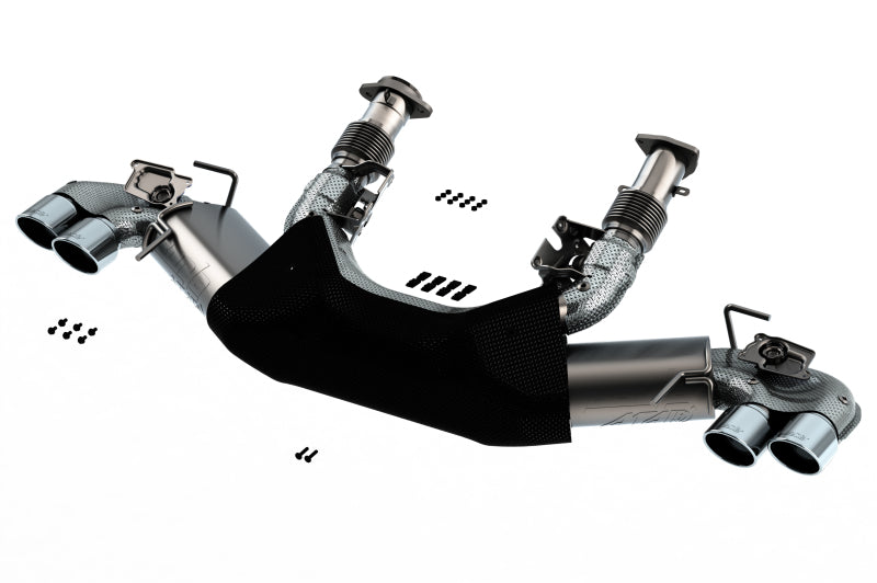 Borla 2020 Chevrolet Corvette C8 6.2L ATAK 3in Exhaust System Dual Round A/C Tips 4inx 4.75in - My Store