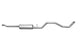 Gibson 95-97 Ford Ranger Splash 2.3l 2.5in Cat-Back Single Exhaust - Aluminized - Mammoth Racing -