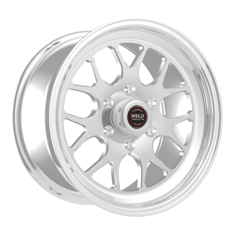 Weld S77 18x5 / 5x115mm BP / 2.1in. BS Polished Wheel - Non-Beadlock - Mammoth Racing -