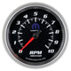 Autometer Mopar 3-3/8in 10K RPM In-Dash Tachometer Gauge - Black - My Store