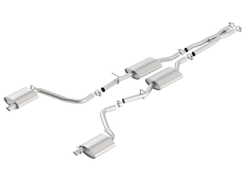 Borla 2015 Dodge Challenger 3.6L V6 S-TYPE Catback Exhaust No Tips Factory Valance - My Store