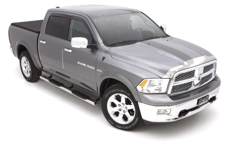 Lund 10-17 Dodge Ram 2500 Crew Cab 5in. Oval Straight SS Nerf Bars - Polished - My Store