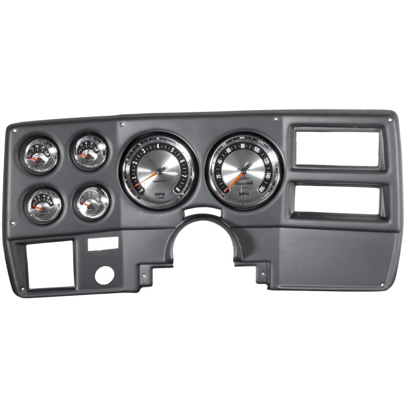 Autometer American Muscle Gauge Kit 6 Pc Chevy Truck/Suburban 73-83 Tach/Mph/Fuel/Oilp/Wtmp/Volt - My Store
