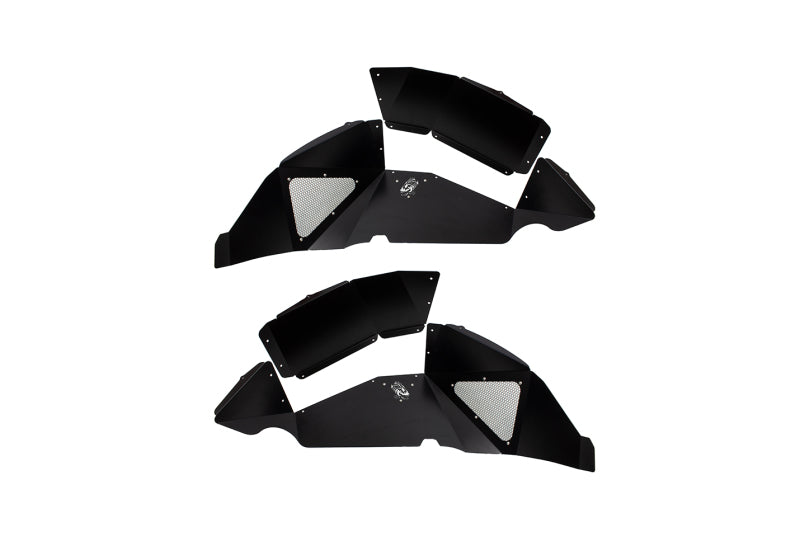 Fishbone Offroad 2018+ Jeep Wrangler JL Rear Pair Aluminum - Black Powdercoat - My Store