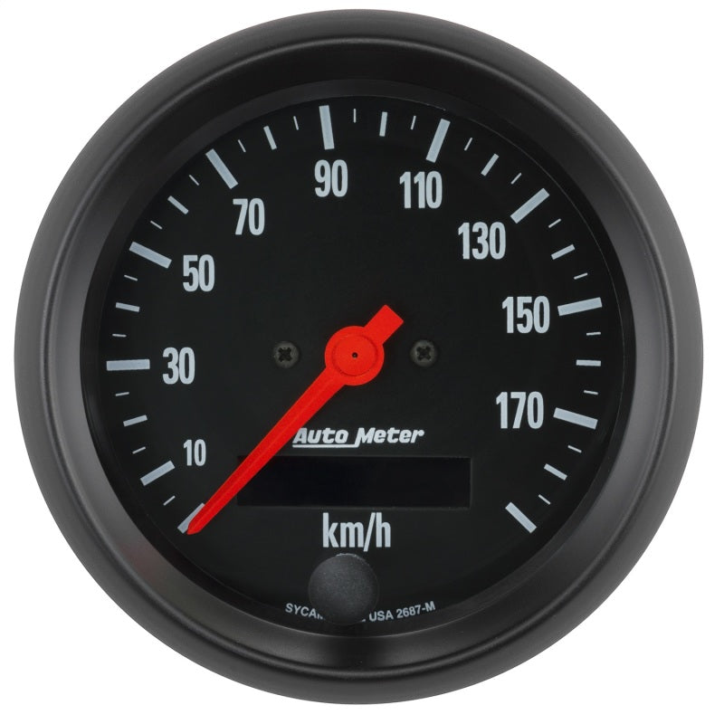 Autometer Z-Series 0-190km/h 3-3/8in Electric Prog. Speedometer W/ LCD ODO Gauge - My Store