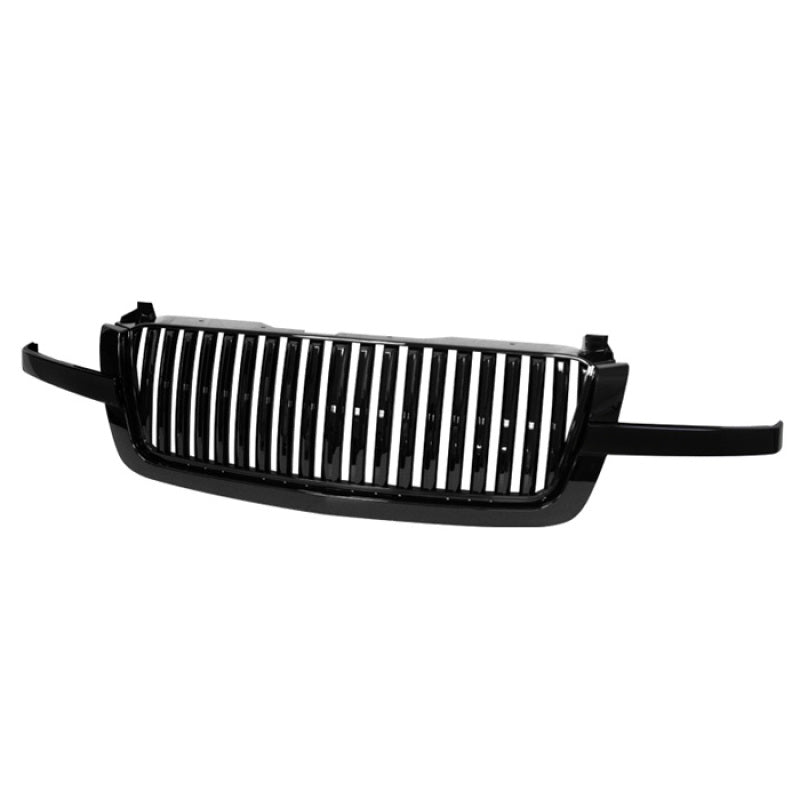 Xtune Chevy Silverado 03-06 3 pcs Front Grille Black GRI-SP-CS03-3PCS-BK - Mammoth Racing -