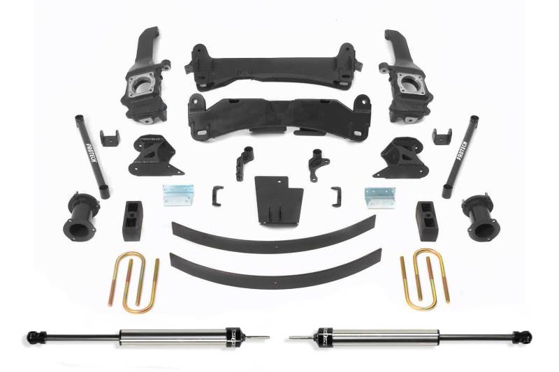 Fabtech 05-14 Toyota Tacoma 4wd/ 2WD 6 Lug Models Only 6in Basic Sys w/Rr Dlss Shks - My Store