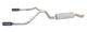 Gibson 14-17 Ram 2500 Big Horn 6.4l 2.5in Cat-Back Dual Split Exhaust - Black Elite - Mammoth Racing -