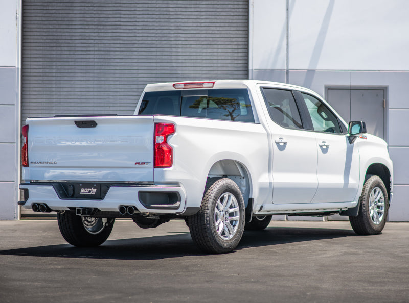 Borla 2019 Chevrolet Silverado 1500 6.2 w/ 147in WB 2.75in S-Type Catback Exhaust -Black Chrome Tips - My Store