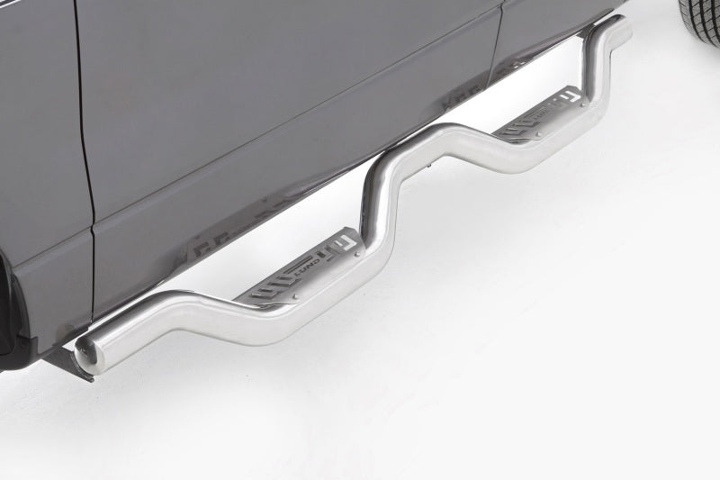 Lund 07-14 Chevy Silverado 2500 Ext. Cab Latitude Nerf Bars - Polished - My Store