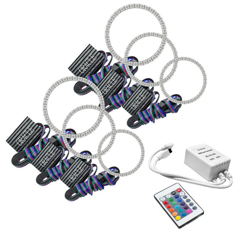 Oracle Infiniti M35 06-08 Halo Kit - ColorSHIFT w/ Simple Controller - Mammoth Racing -