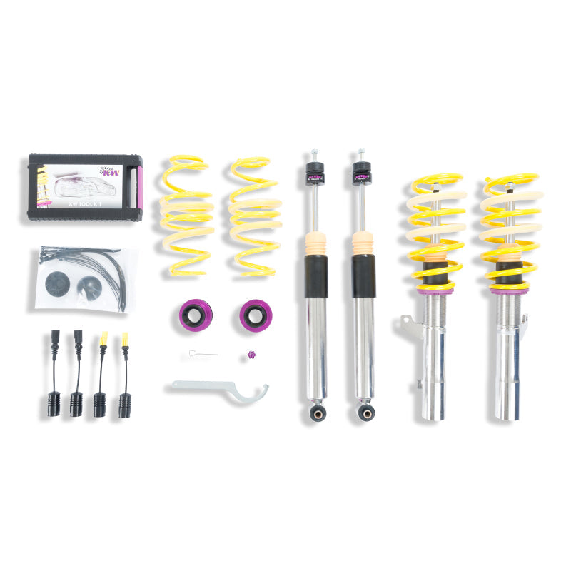 KW Coilover Kit V3 16+ Audi TTRS Quattro w/ Magnetic Ride (Incl.Magnetic Ride Cancellation Unit) - Mammoth Racing -