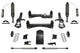 Fabtech 19-20 GM C/k1500 P/U w/Trail Boss/At4 Pkg 4in Perf Sys w/Dl 2.5 Resi & 2.25 - My Store