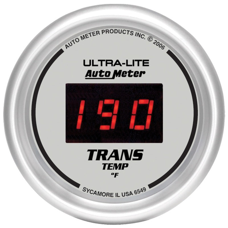 Autometer Ultra-Lite 52mm 0-300 Deg F Digital Oil Temperature - My Store